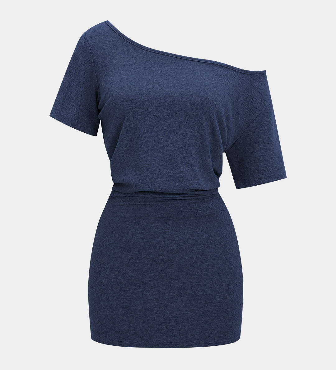 Eva – Mini šaty s krátkým rukávem