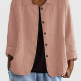 Jenůfa – Lehký klasický svetřík z 100% bavlny. vhodný do každého počasí