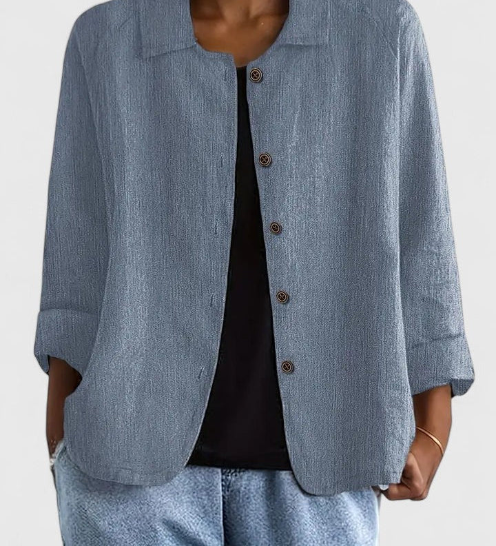 Jenůfa – Lehký klasický svetřík z 100% bavlny. vhodný do každého počasí