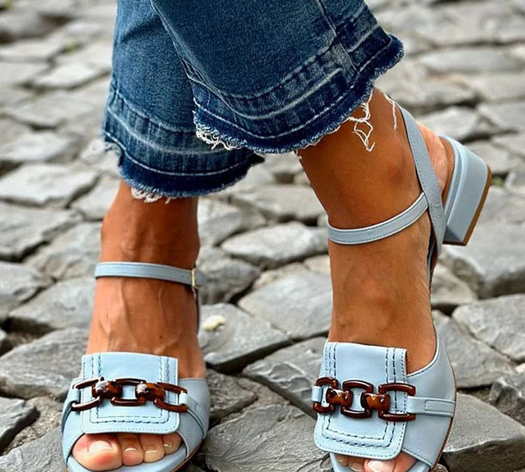 Azzurra | Sandali Eleganza Costiera