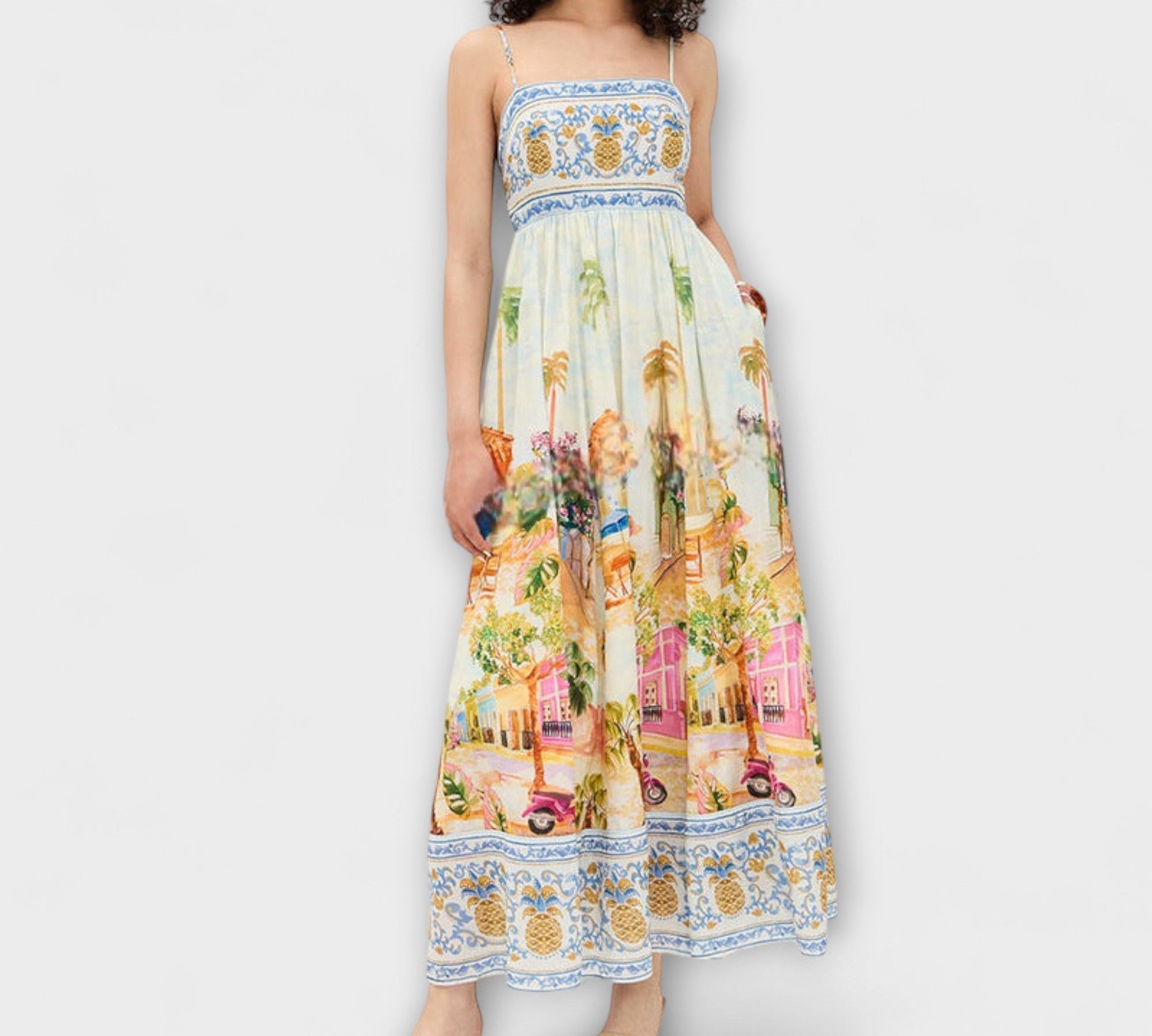 Lumen - Multicolor Maxi Šaty Aracati