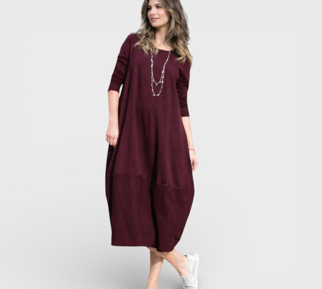 Marlena – Elegantní volné šaty s nadčasovým střihem