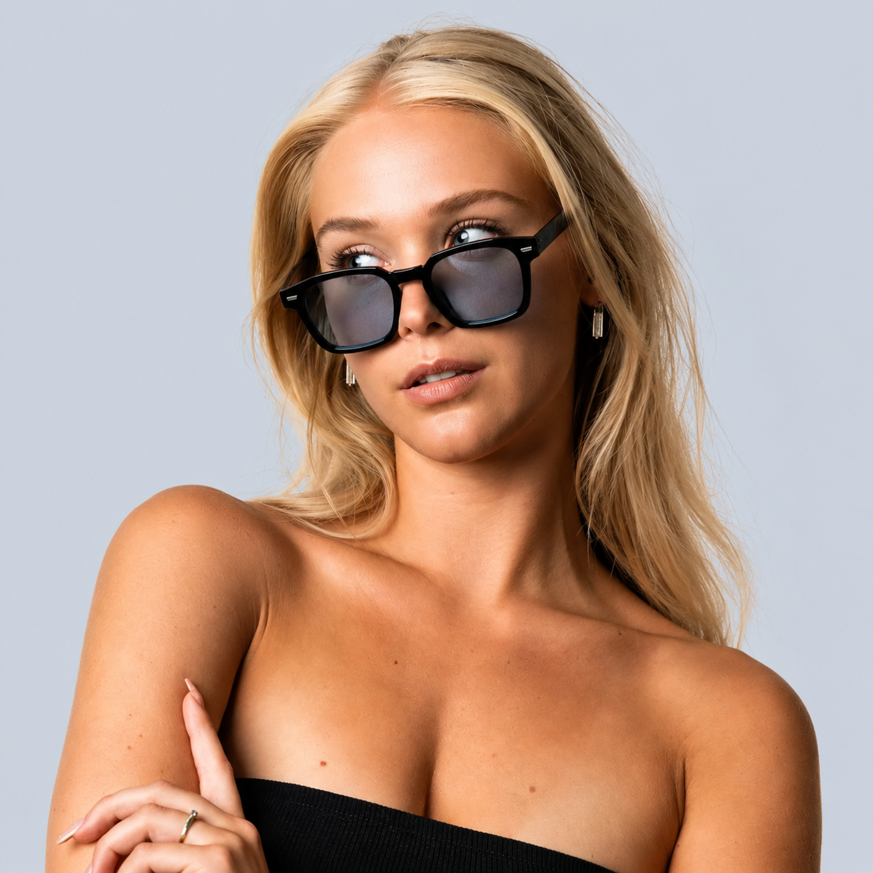 Lucie Sofistikovaná Lehounká Designová Sluneční Brýle