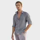 Leonard – Letní casual lněná košile