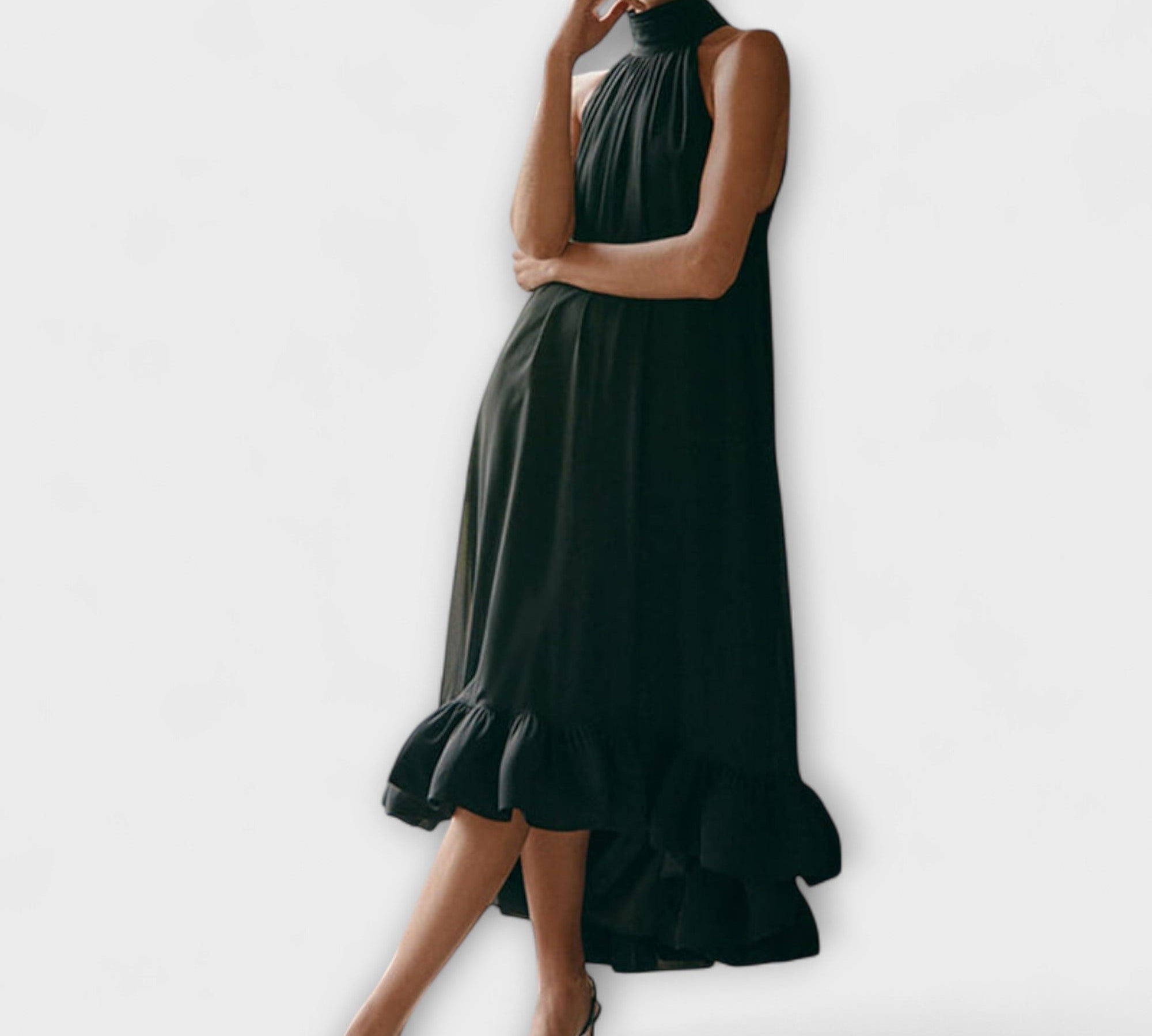 Emilia - Elegantní šaty s volány