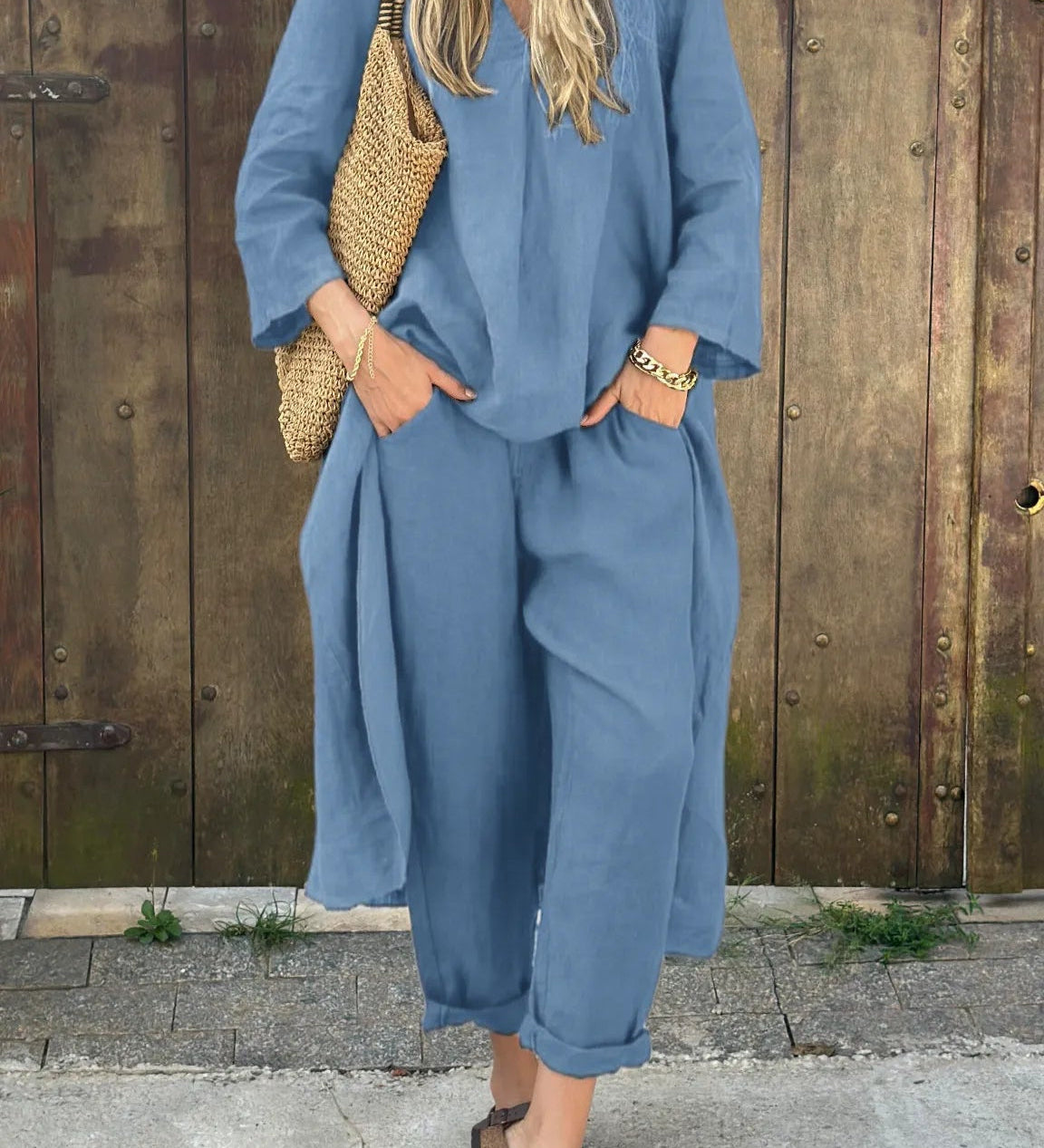 Ivona – Elegantní a prodyšný dvoudílný set z prvotřídního materiálu