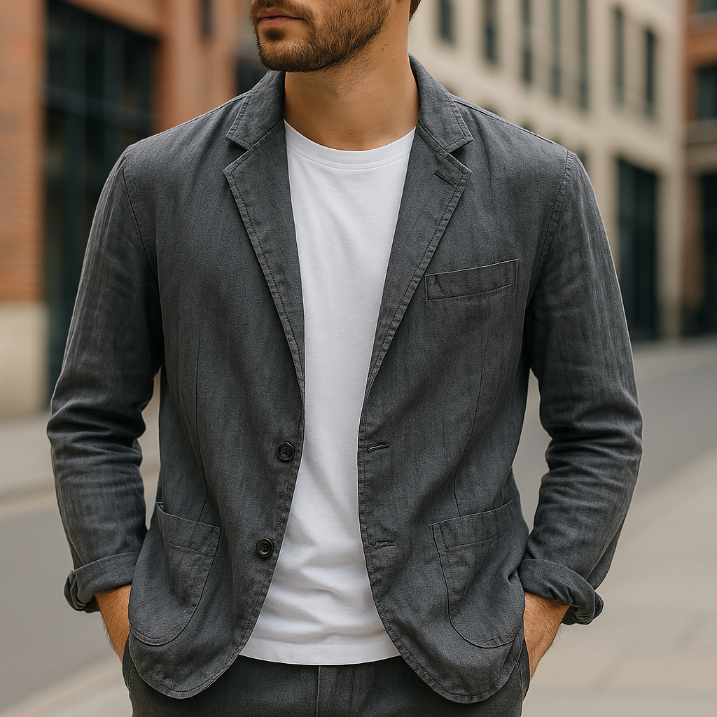 Eric – Lněný blazer