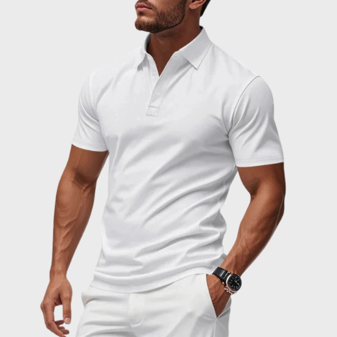 Vilém - Elegantní a pohodlné moderní střih pánské polo tričko