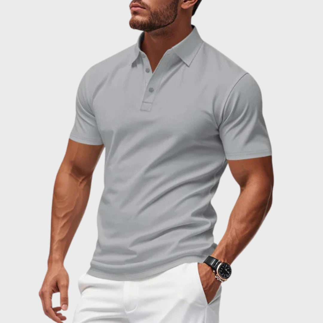 Vilém - Elegantní a pohodlné moderní střih pánské polo tričko