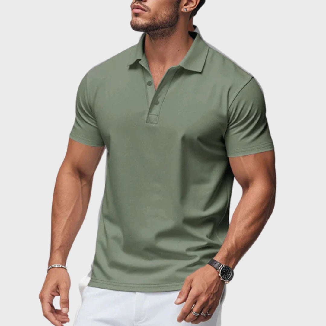 Vilém - Elegantní a pohodlné moderní střih pánské polo tričko