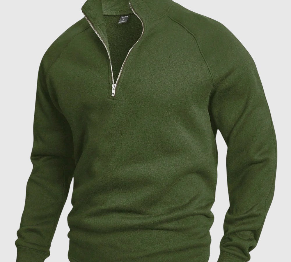 Libuše- Premium svetr s polo zipem