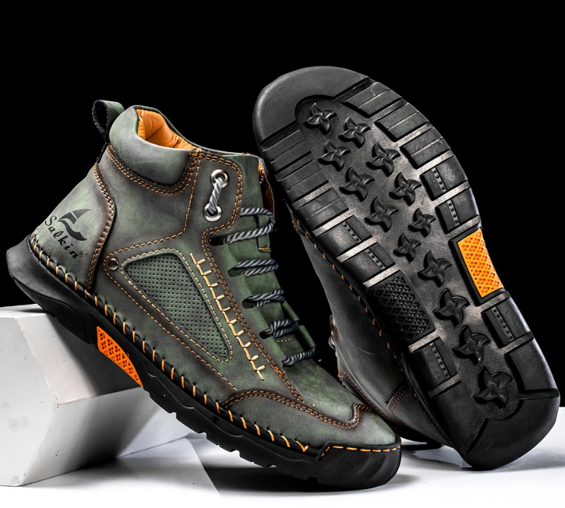 Marek – St. Moritz Kožené High Top Boty