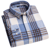 Gaspar - Camisa de Flanela Masculina com Estampa
