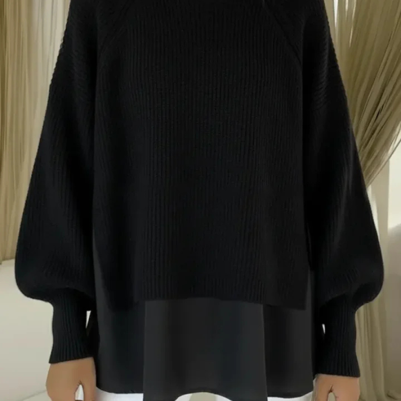 Kestlyn™ | Pletený svetr s vrstveným efektem