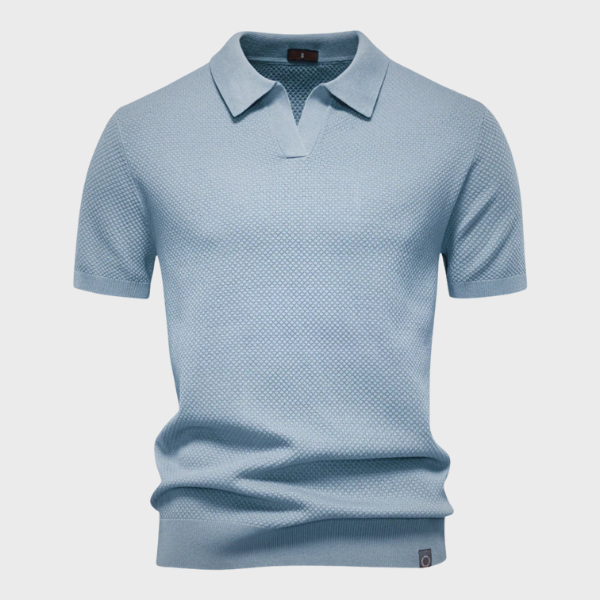 Vavřinec – Prémiové polo s elegantním otevřeným límcem