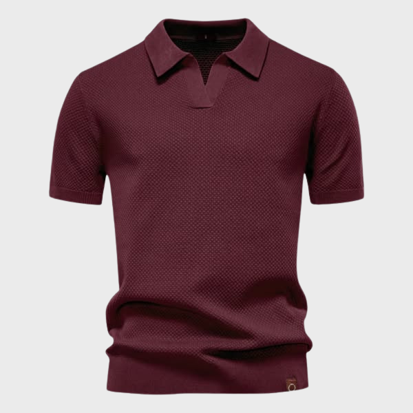 Vavřinec – Prémiové polo s elegantním otevřeným límcem