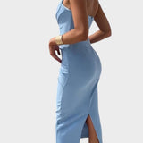 Lucie – Elegantní bezramínkové maxi šaty pro speciální příležitosti