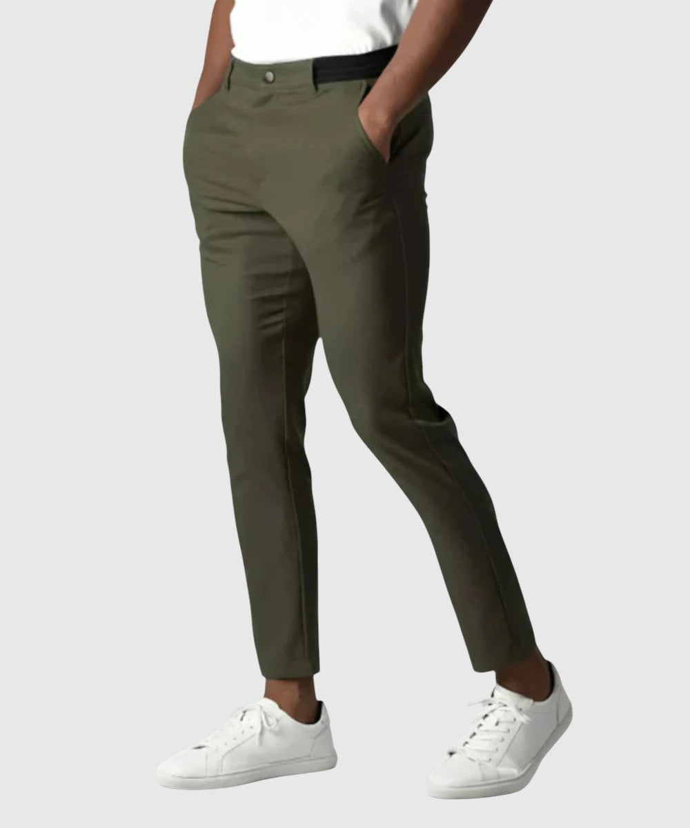 Libuše- Kalhoty Elio Stretch z bavlny