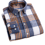 Gaspar - Camisa de Flanela Masculina com Estampa