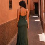 Olivia | Elegantní Zelené Šaty