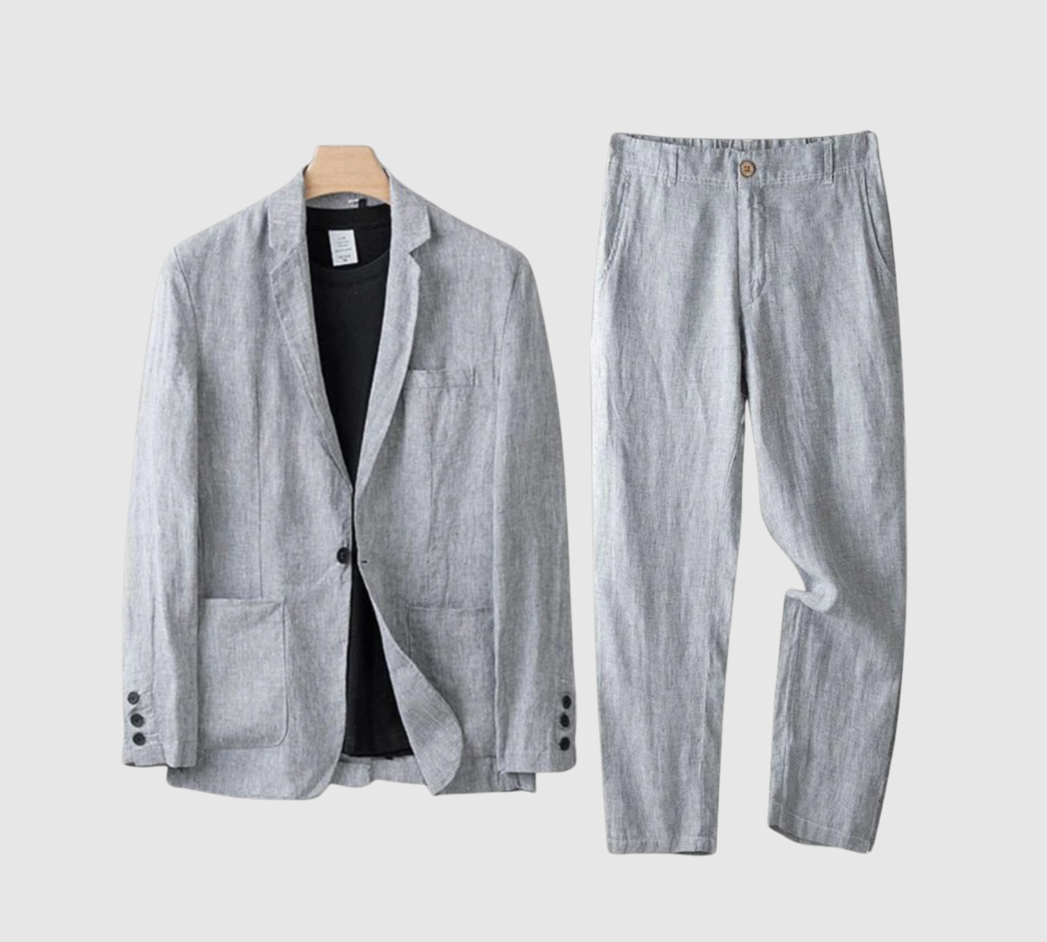 Libuše– Lněný komplet s přirozenou elegancí