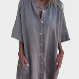 Karla – Boho košilové šaty