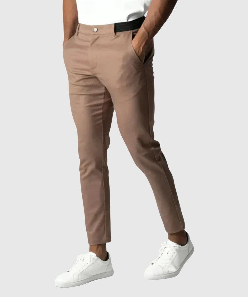 Libuše- Kalhoty Elio Stretch z bavlny