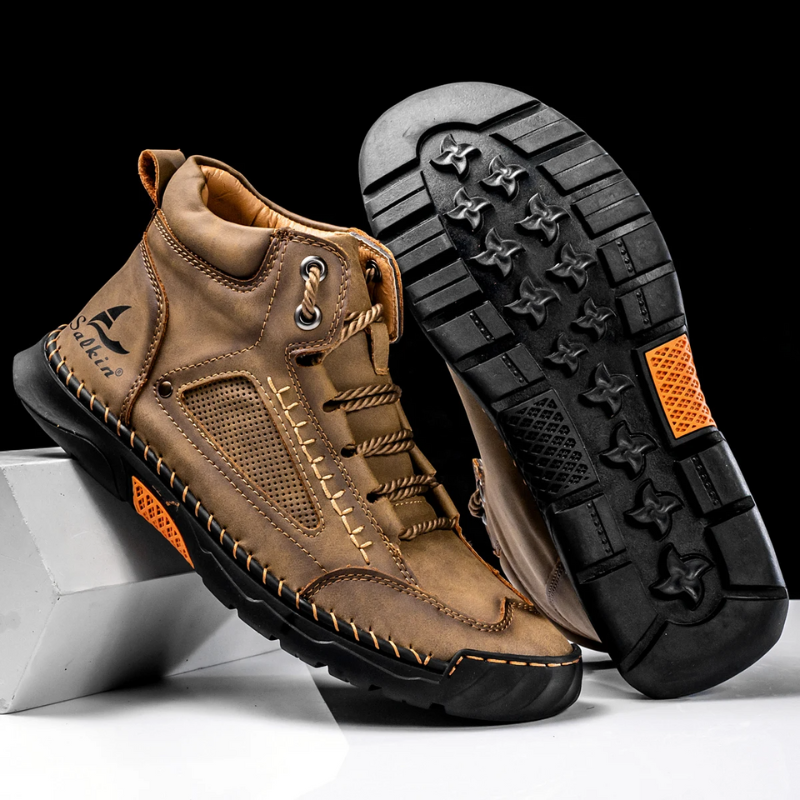 Marek – St. Moritz Kožené High Top Boty