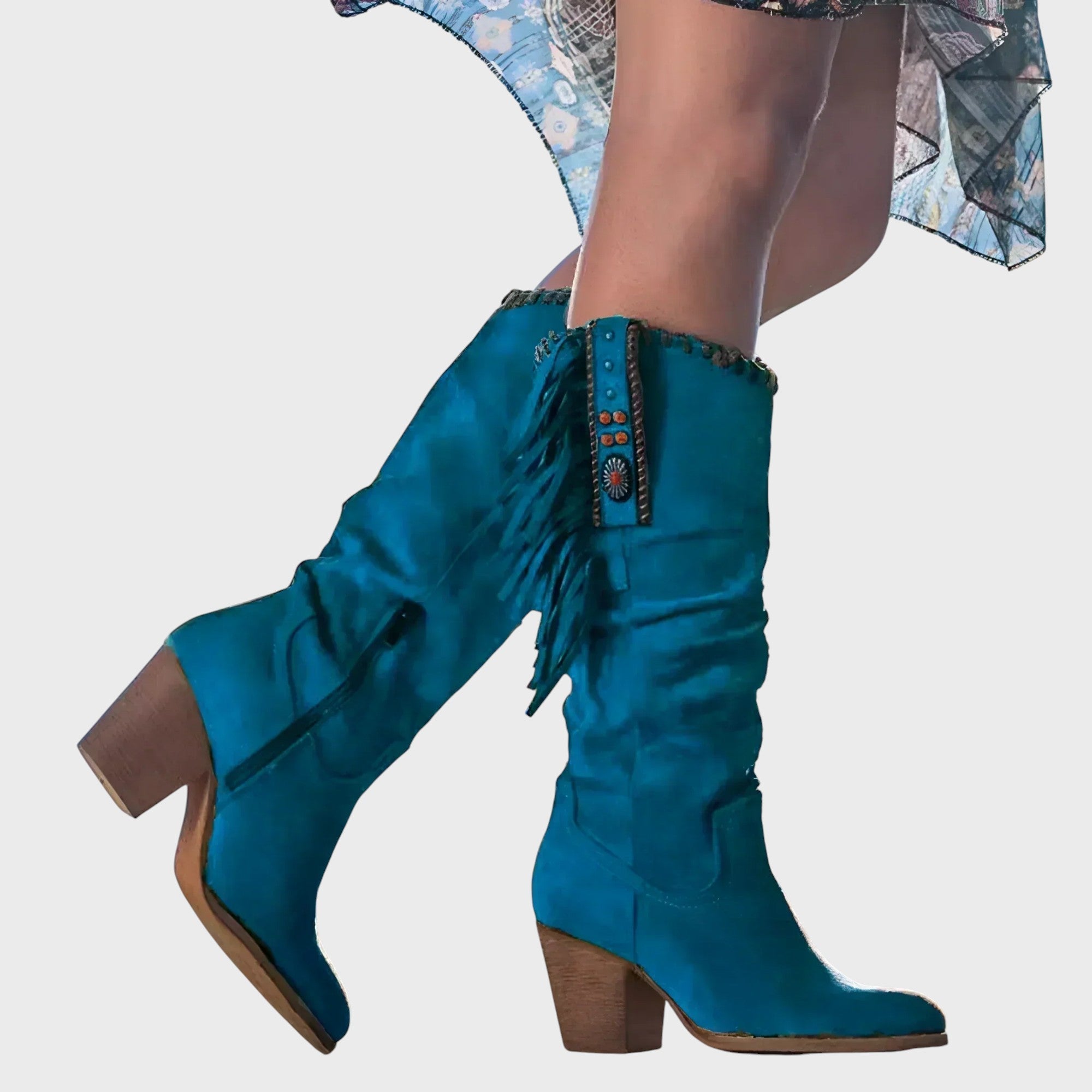 Cowboy – Boty z prémiové kůže s retro designem a pohodlím