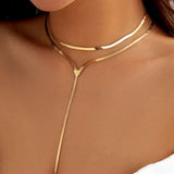 Kovový řetězový choker