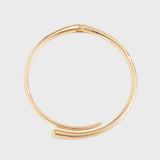 Otevřený kovový choker