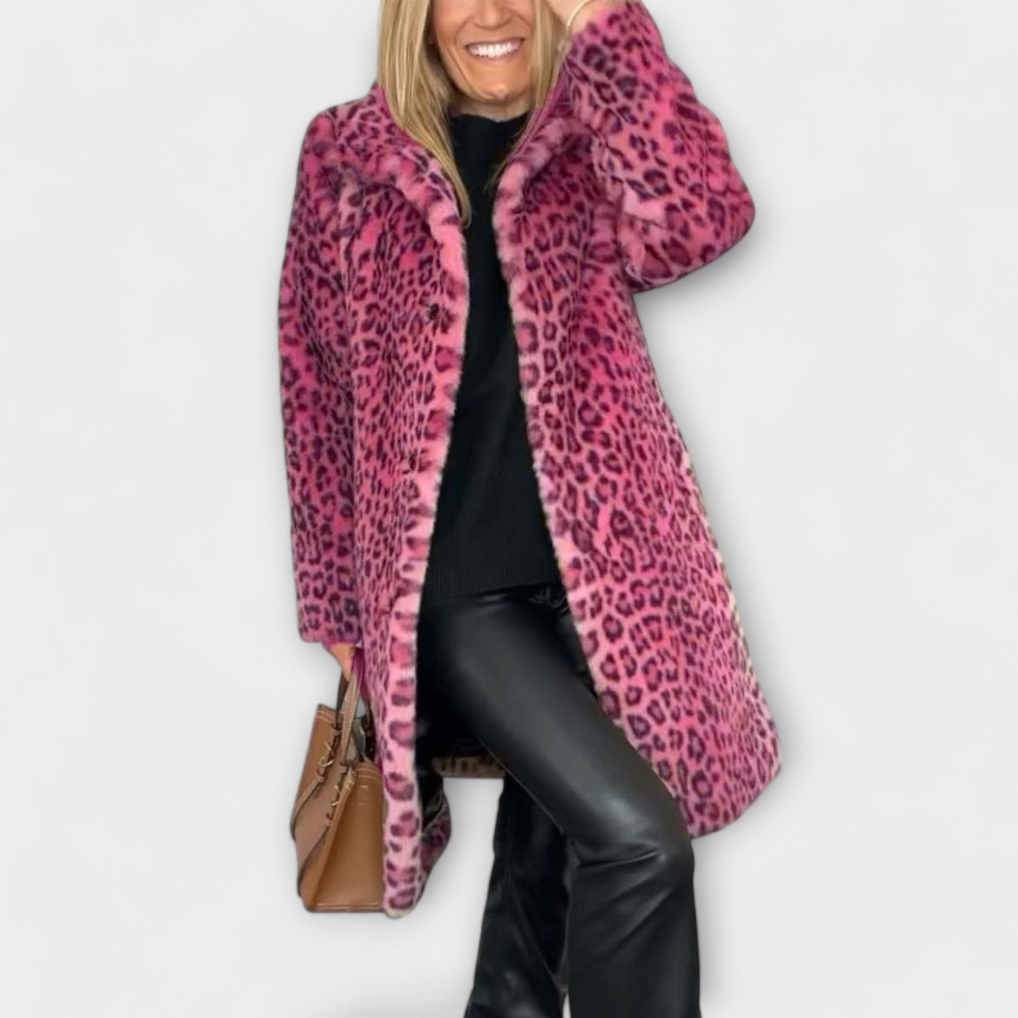Jessica - Kabát v leopardím printu
