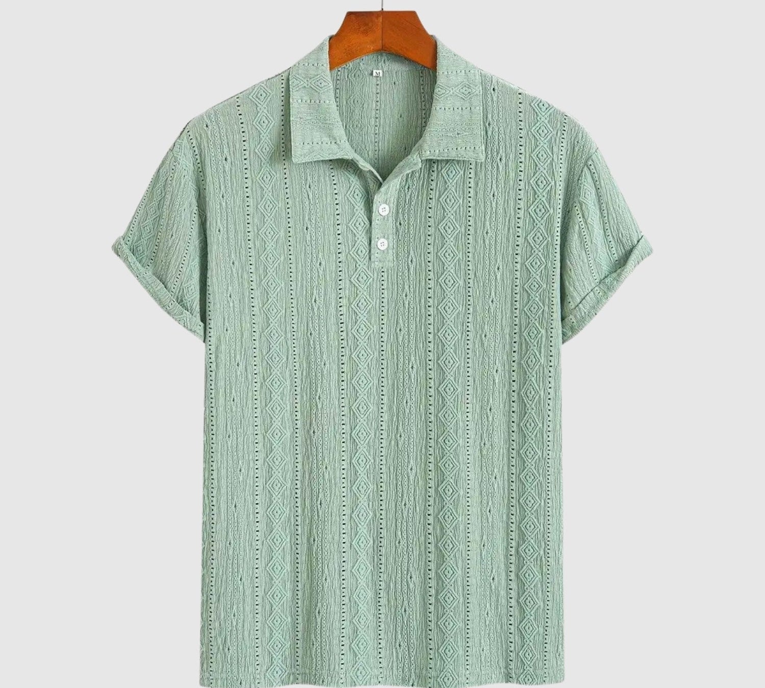Libuše – Jemné pletené polo s texturovaným designem