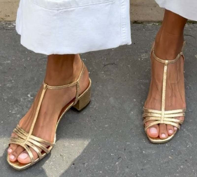 Allegra | Sandali Dorati Eleganza Quotidiana