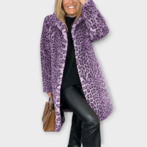 Jessica - Kabát v leopardím printu