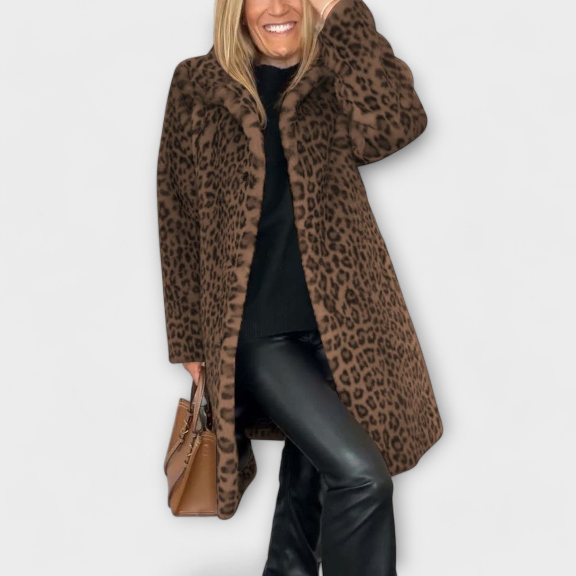 Jessica - Kabát v leopardím printu
