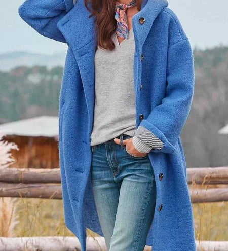 Janela – Elegantní zimní plášť. stylový a teplý kousek na zimu