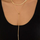 Kovový řetězový choker