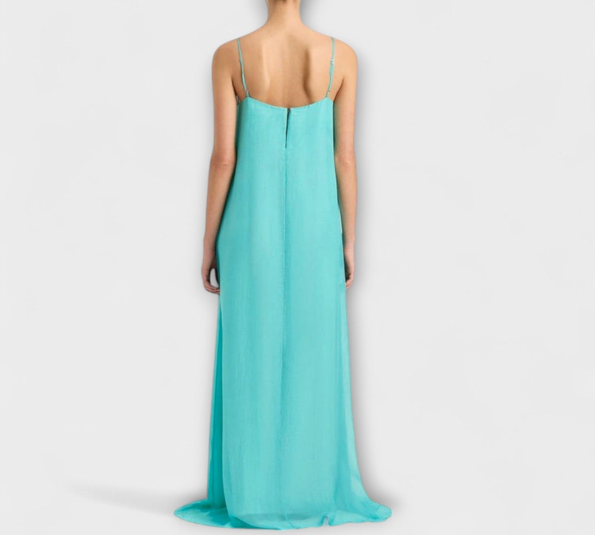 Madison - Elegantní Maxi Šaty s Ramínky