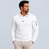 Bernard - Moderní prošívaný casual svetr