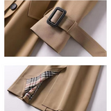 Bianka – Elegantní gabardénová trenčková bunda do chladného počasí