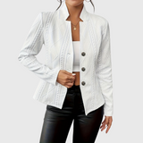 Joelle – Klasické sako s krátkým límcem. elegantní a pohodlné