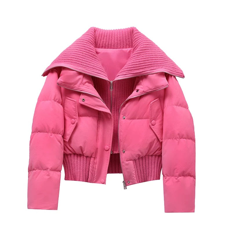 Valérie – Oversized prošívaná bunda. teplá a stylová na zimu