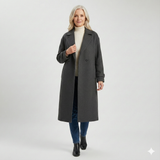 Elora – Luxusní dlouhý plášť. elegantní a lehký na podzim