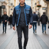 Leon – Hybridní denimová stepová bunda pro městský styl