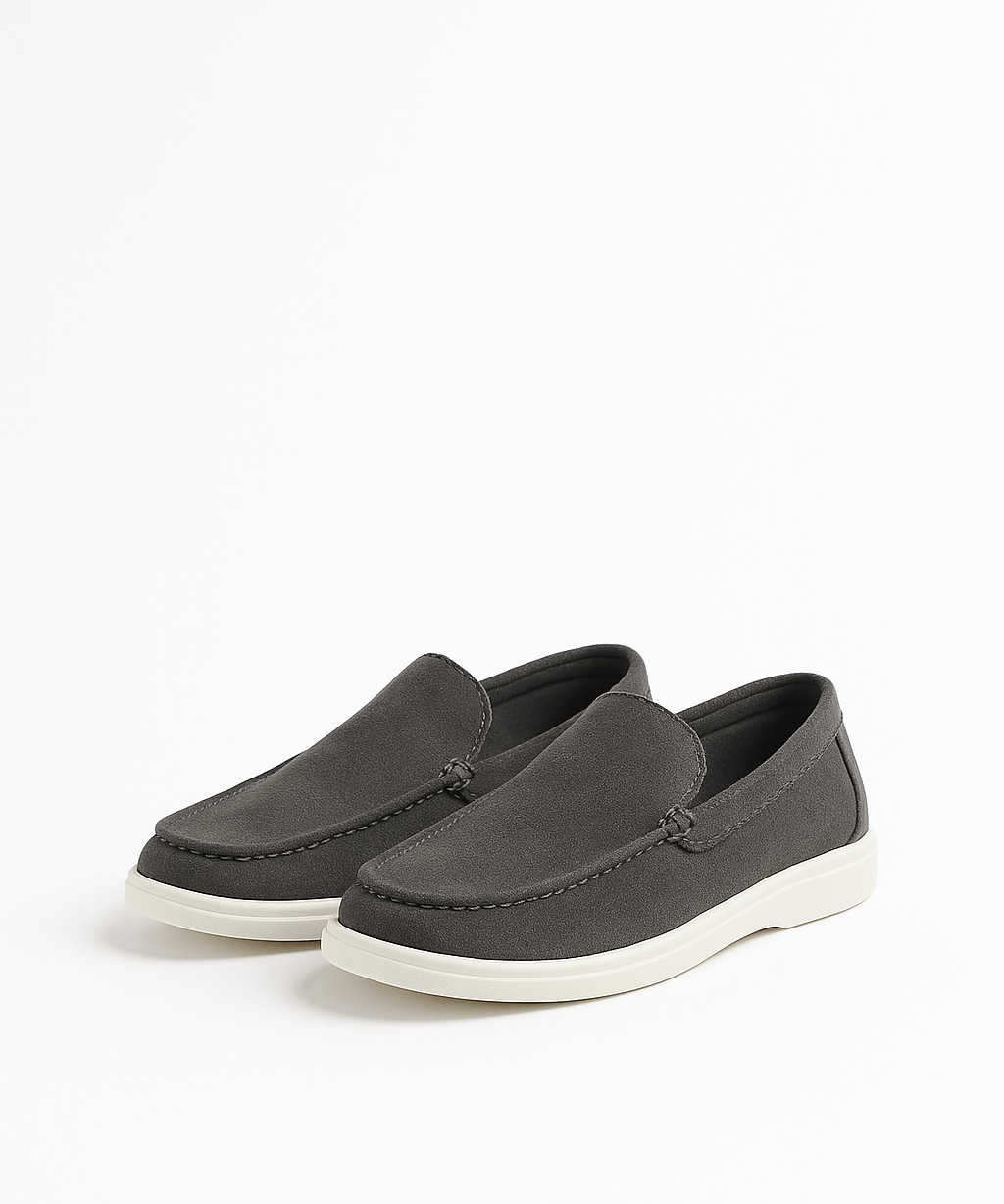 Casual pánské loafers – Šedé