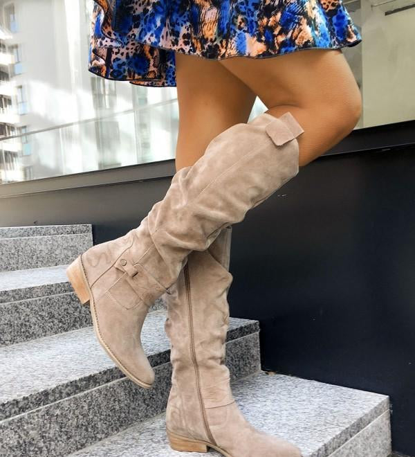 Lina – Elegantní useňové boty na zimní dny