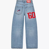 NFL – Stylové baggy džíny s vysokým pasem pro pohodlí