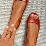 Adelina | Sandali Dorati Comfort Chic