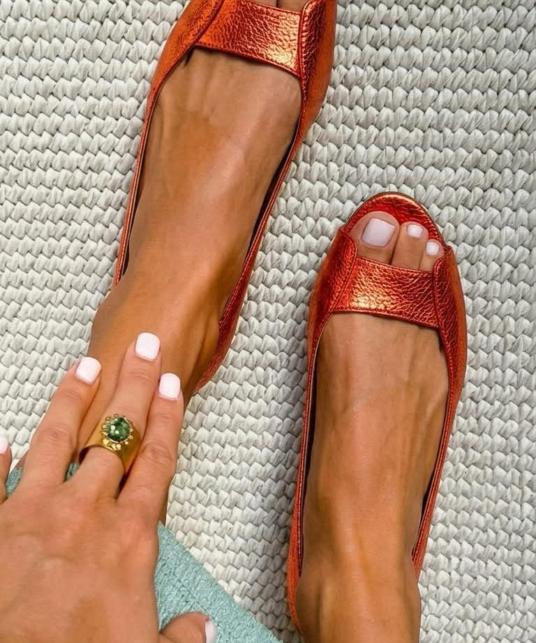 Adelina | Zlaté sandály Comfort Chic